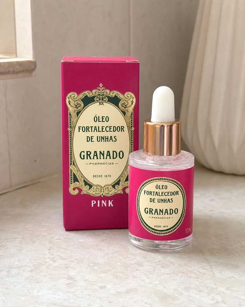 Granado Granado Óleo Fortalecedor de Unhas Pink 10ml