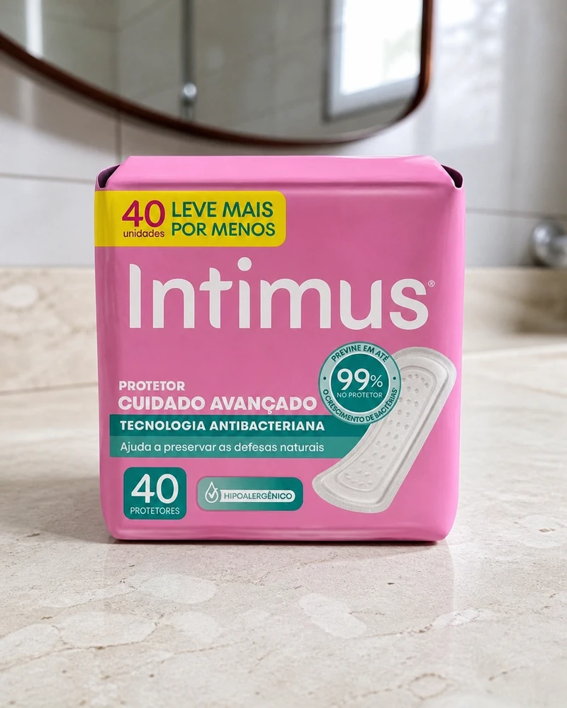 Intimus Protetor Diário Antibacteriana 40 unidades