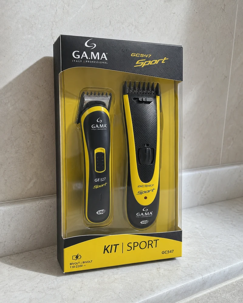 Gama Italy Kit Máquina de Corte GA.MA Italy GC547 Sport Bivolt