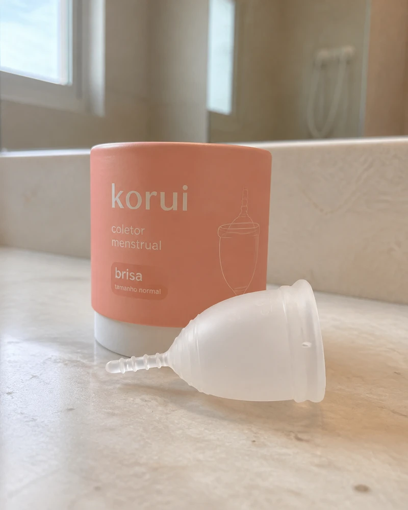 Korui Coletor Menstrual Brisa Tamanho Normal