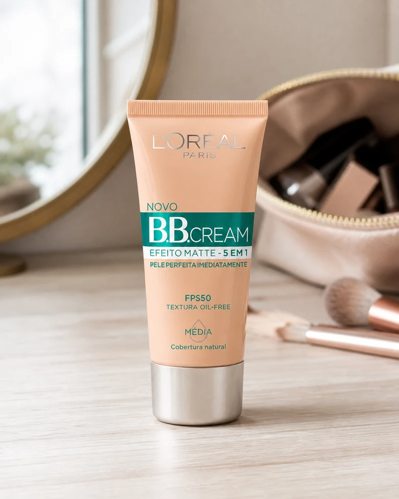 L'Oréal Paris BB Cream Efeito Matte FPS50 Base Média