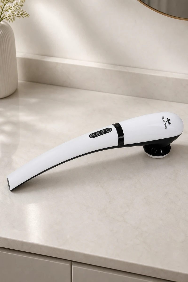Relaxmedic Massageador Corporal Relaxmedic Body Therapy com Aquecimento e 7 Acessórios 127V