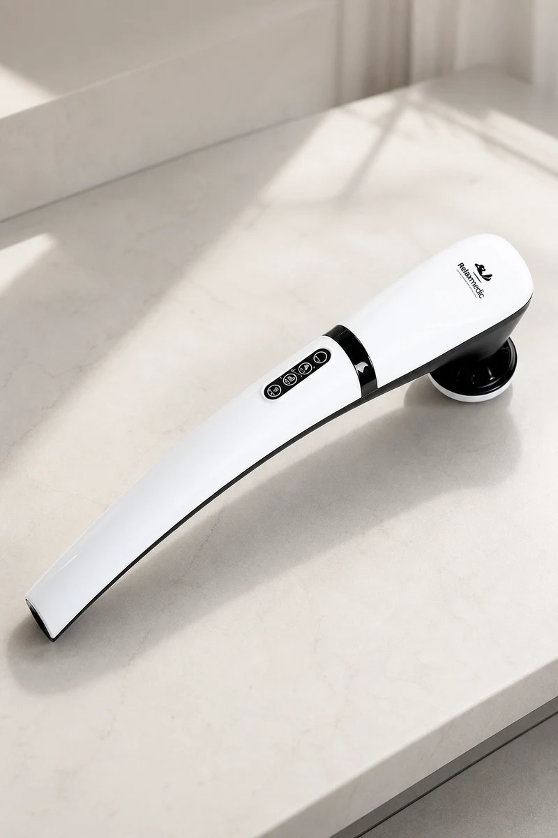 Relaxmedic Massageador Corporal Relaxmedic Body Therapy com Aquecimento e 7 Acessórios 220V