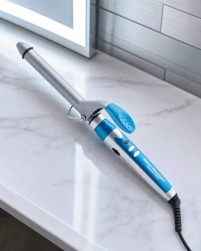 Babyliss Pro Modelador de Cachos Babyliss Pro Nano Titanium Barril 19mm