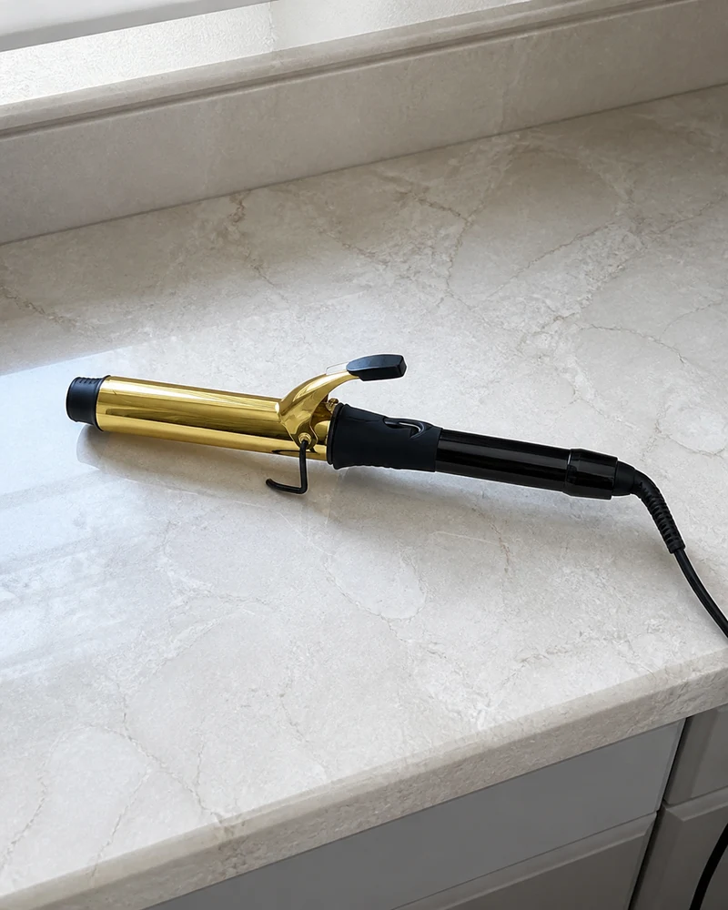 MQ Professional Modelador de Cachos MQ Professional Gold Titanium 32mm Bivolt