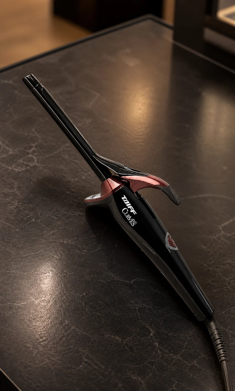 Taiff Modelador de Cachos Taiff Curves 1/2 Polegada (13mm) Bivolt Preto