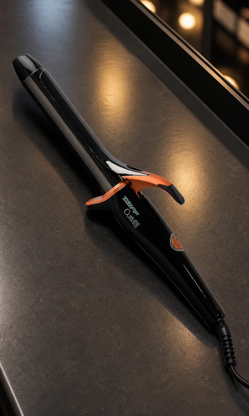 Taiff Modelador de Cachos Taiff Curves 1 Polegada (25mm) Bivolt Preto