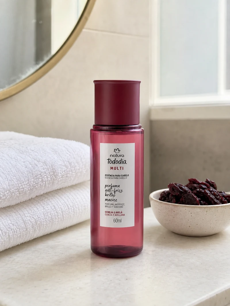 Natura Natura Tododia Cereja e Avelã Perfume para Cabelos 60ml