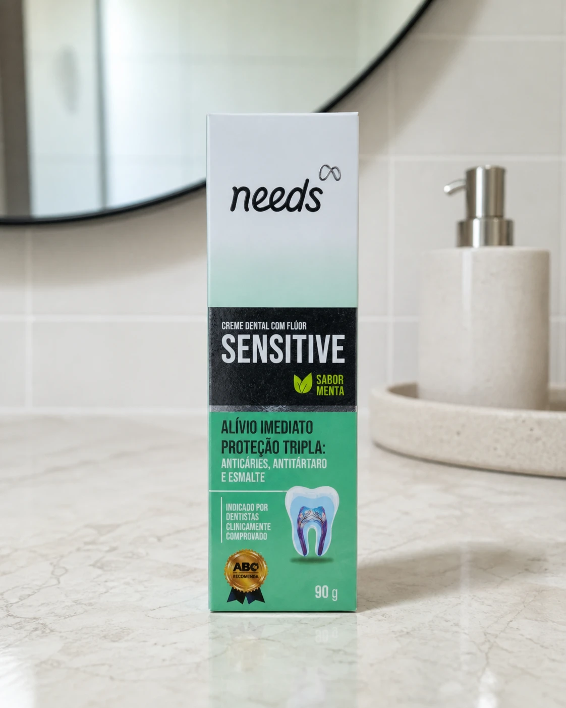 Needs Pasta de Dente Sensitive 90g