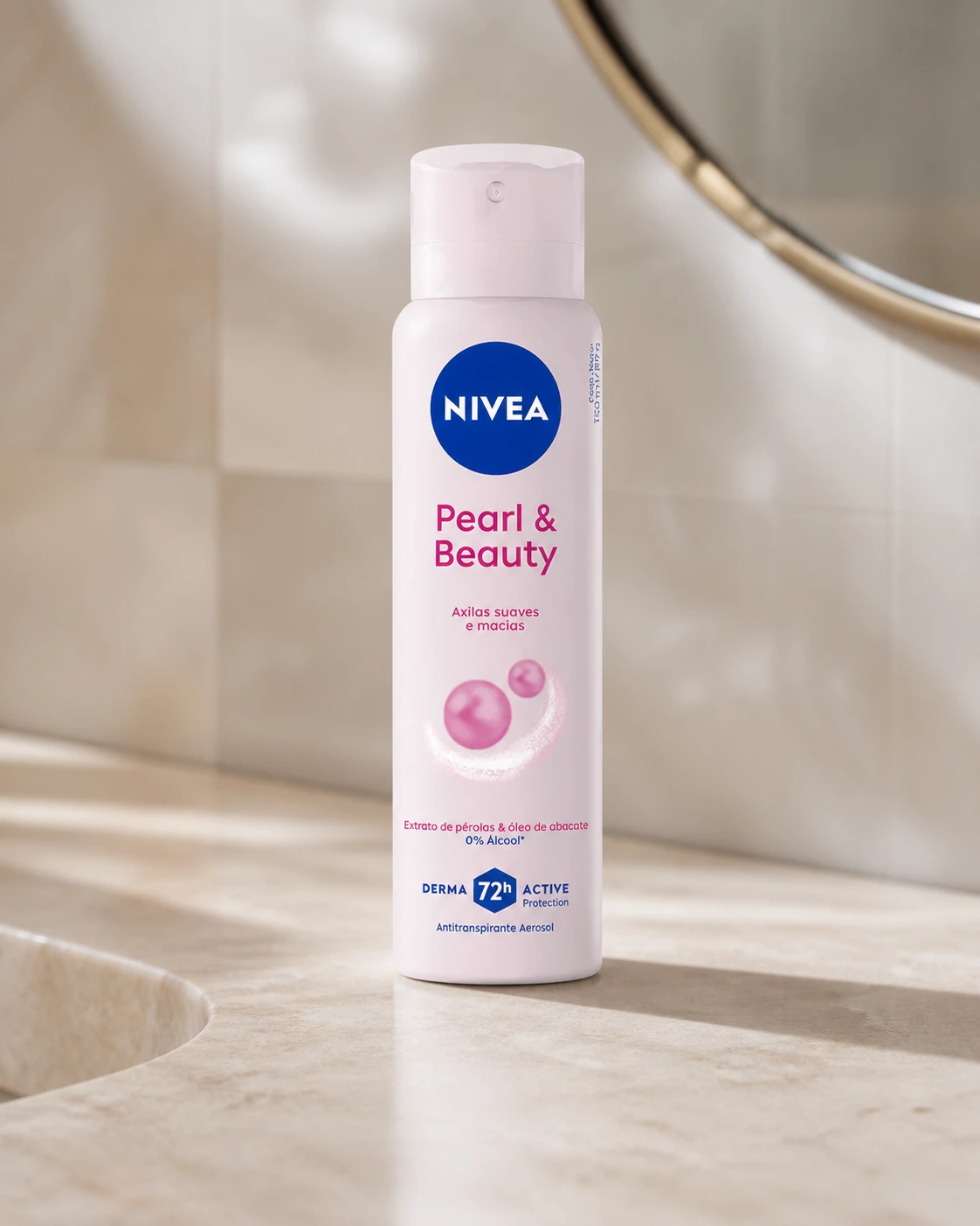 Nivea Desodorante Antitranspirante Aerossol Pearl & Beauty 150ml