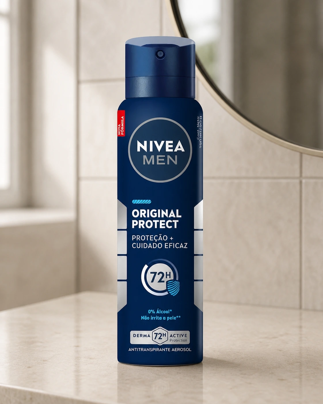 Nivea Men Desodorante Antitranspirante Aerossol Original Protect 150ml