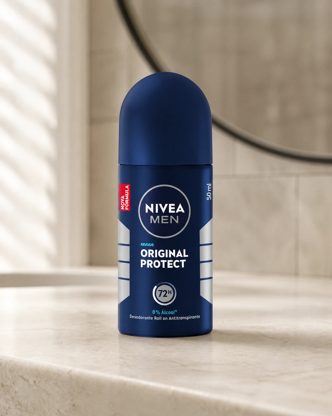 Nivea Men Desodorante Antitranspirante Roll-On Original Protect 50ml