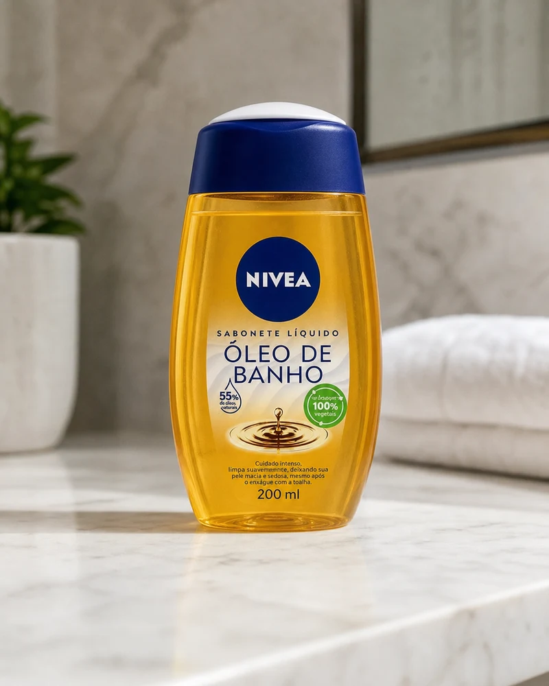 Nivea Nivea Óleo de Banho Sabonete Líquido 200ml