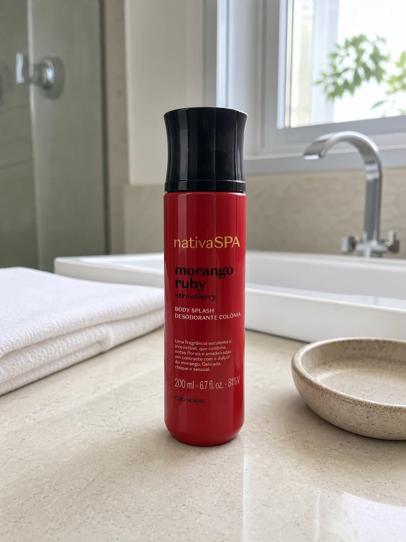 O Boticário O Boticário Nativa SPA Morango Ruby Body Splash 200ml