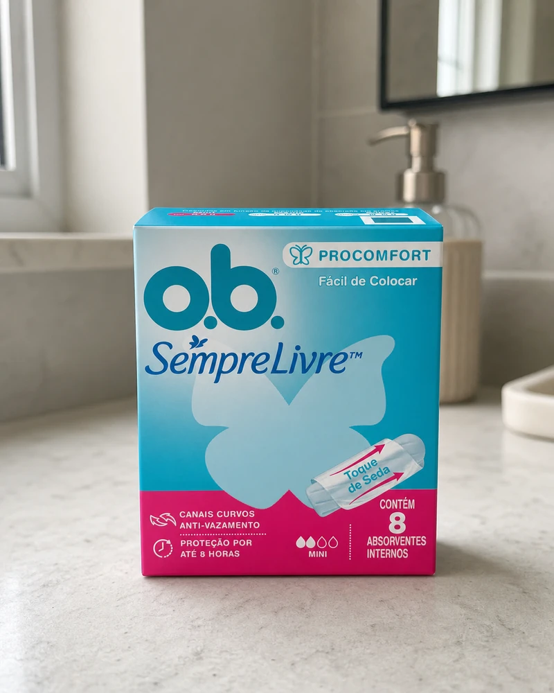 O.B. Absorvente Interno Mini Pro Comfort 8 unidades