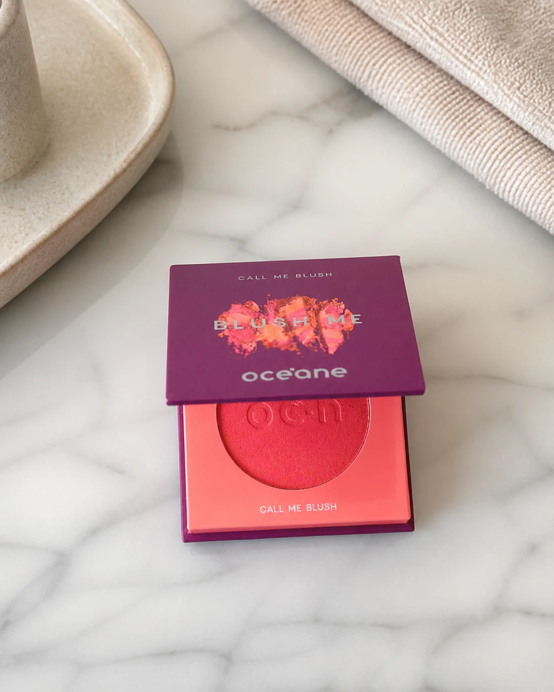 Océane Blush Me Call Me laranja cintilante 6,5 g