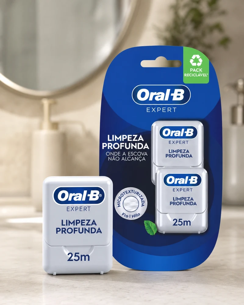 Oral-B Oral-B Fio Dental Expert Limpeza Profunda 25m (2 unidades)