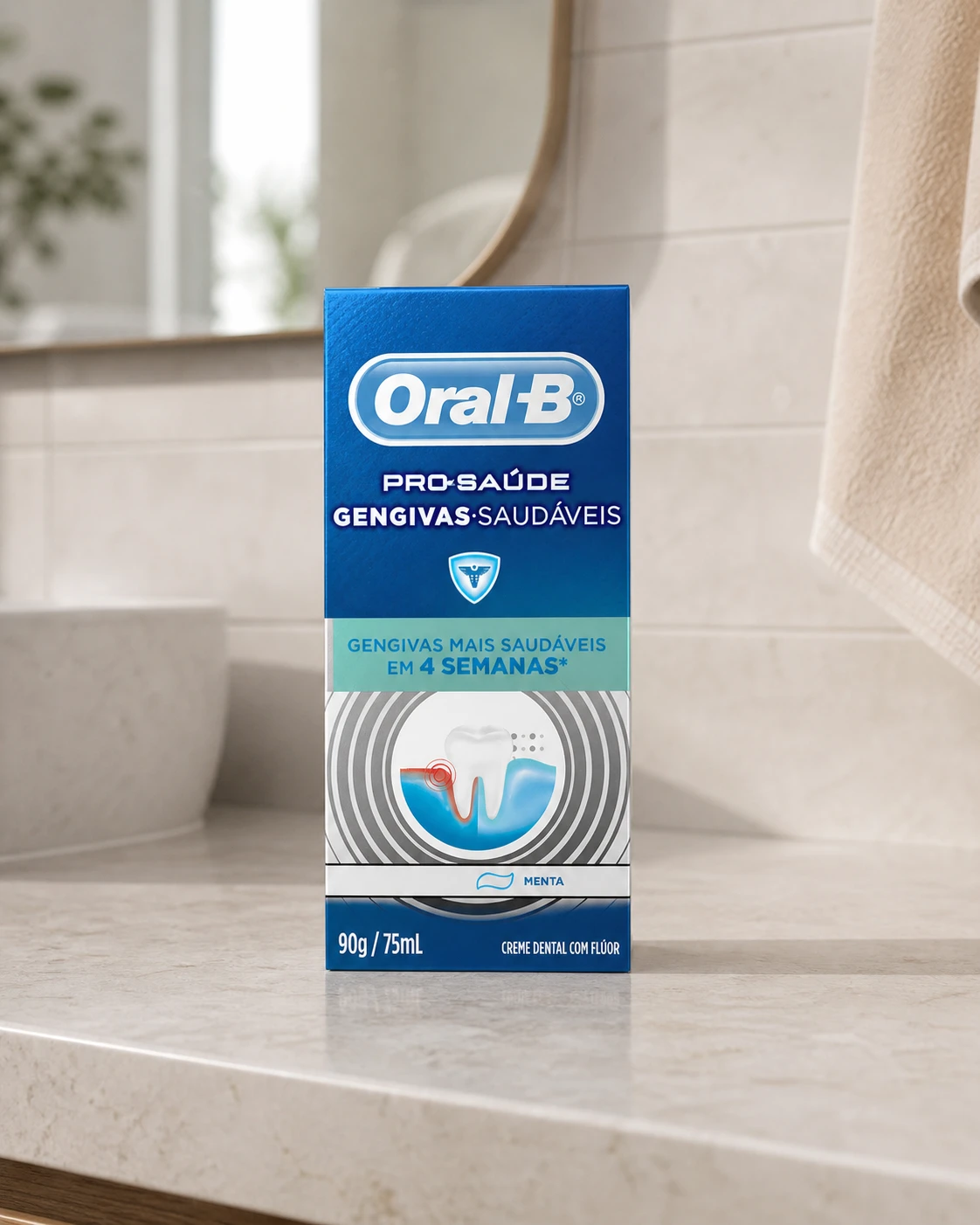 Oral-B Creme Dental Pro-Gengiva Original 90g