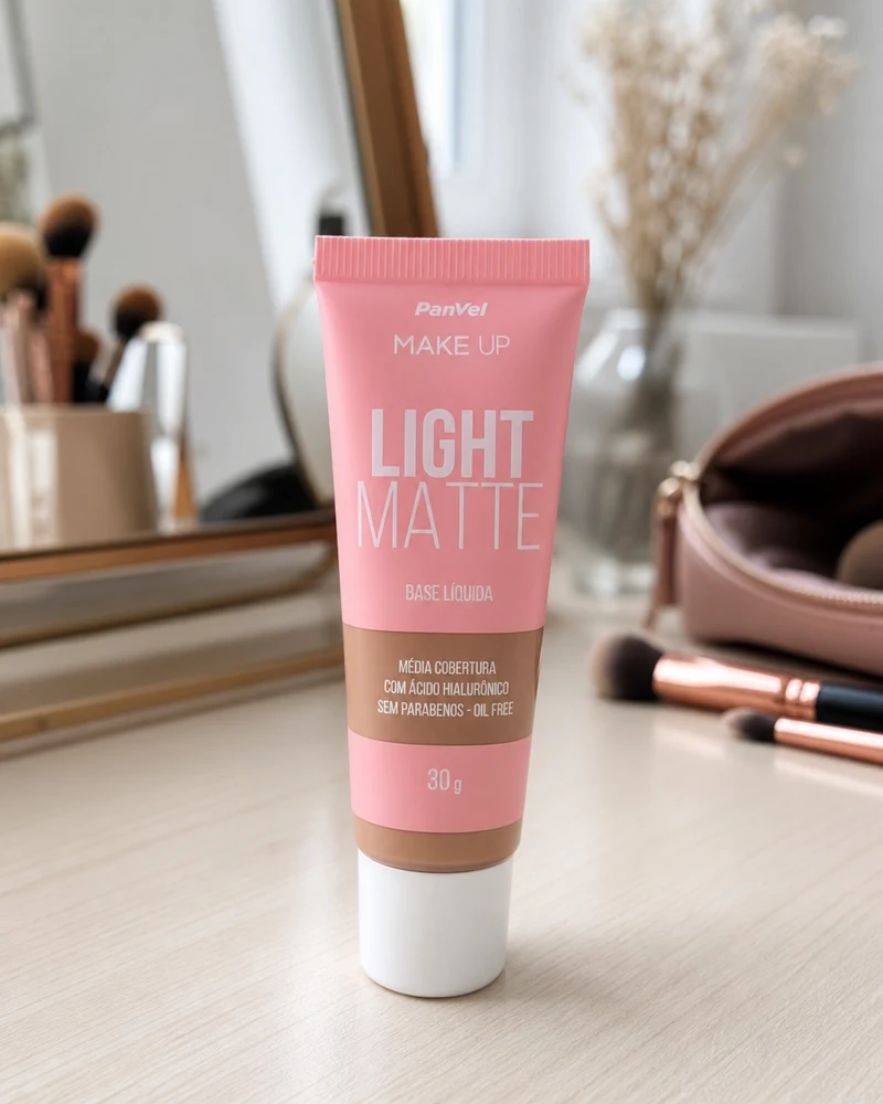 Panvel Make Up Base Light Matte cor 08, 30 g