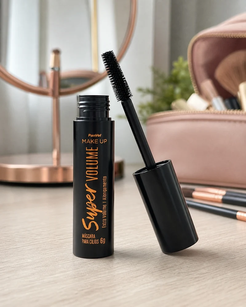 Máscara de Cílios Super Volume Panvel Make Up 6 g