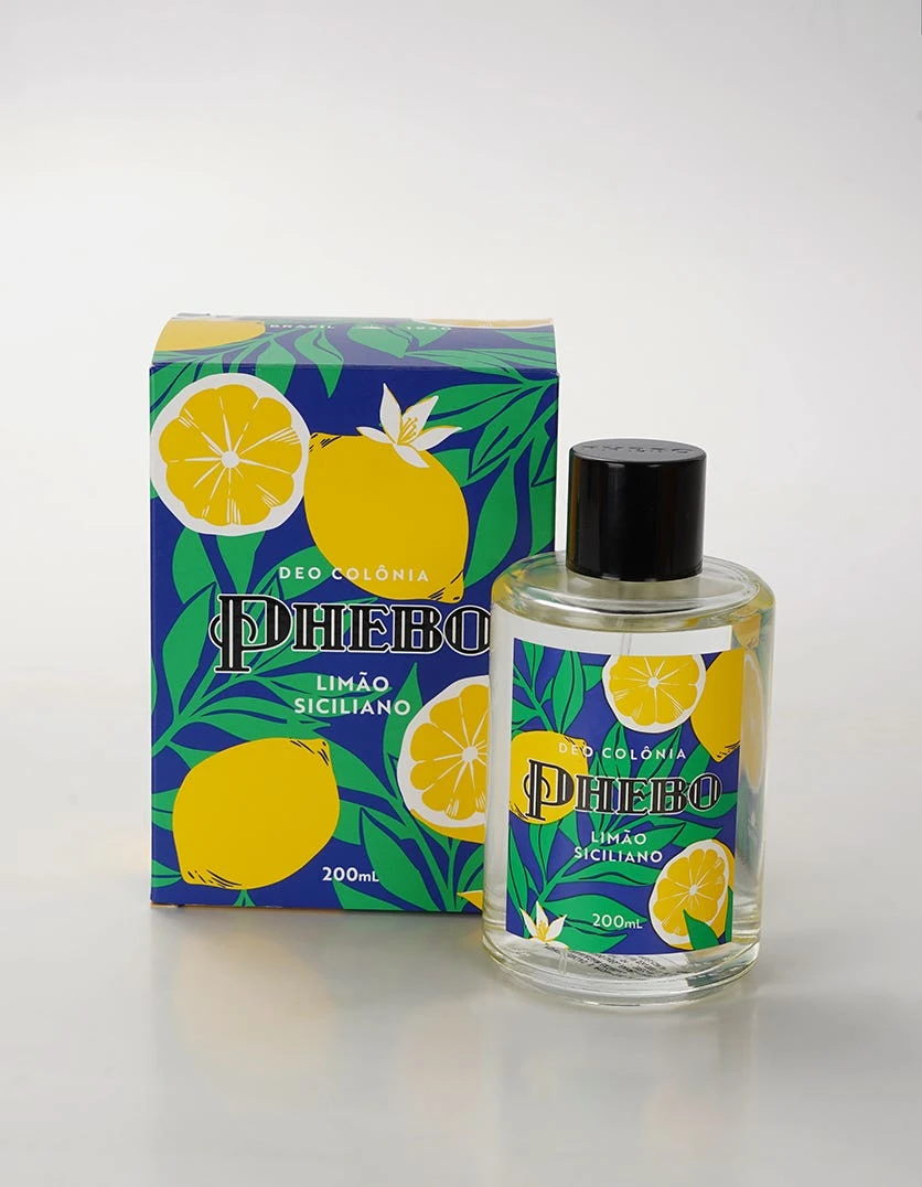 Colônia Phebo Limão Siciliano 200 ml