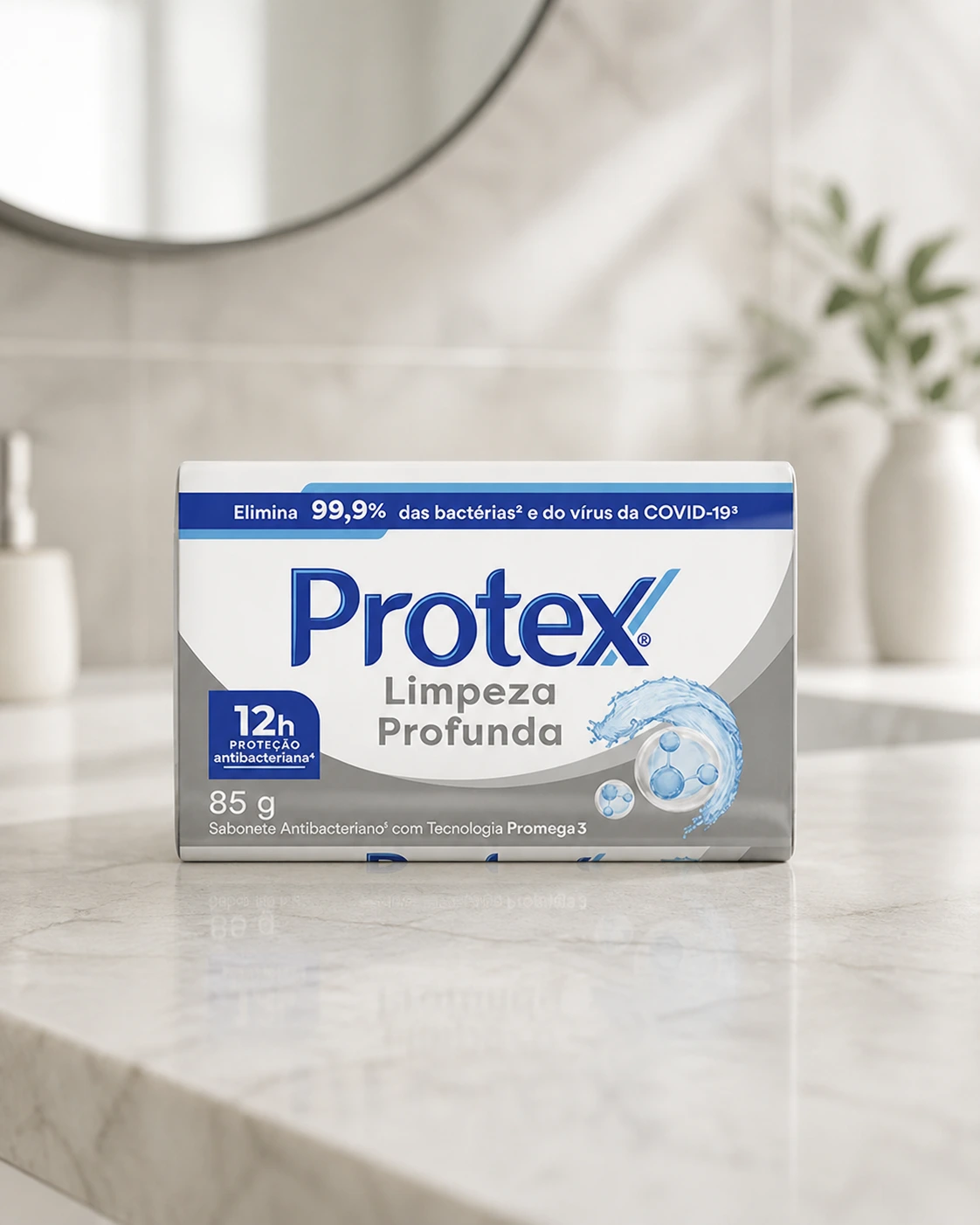 Protex Sabonete em Barra Antibacteriano Limpeza Profunda 85g