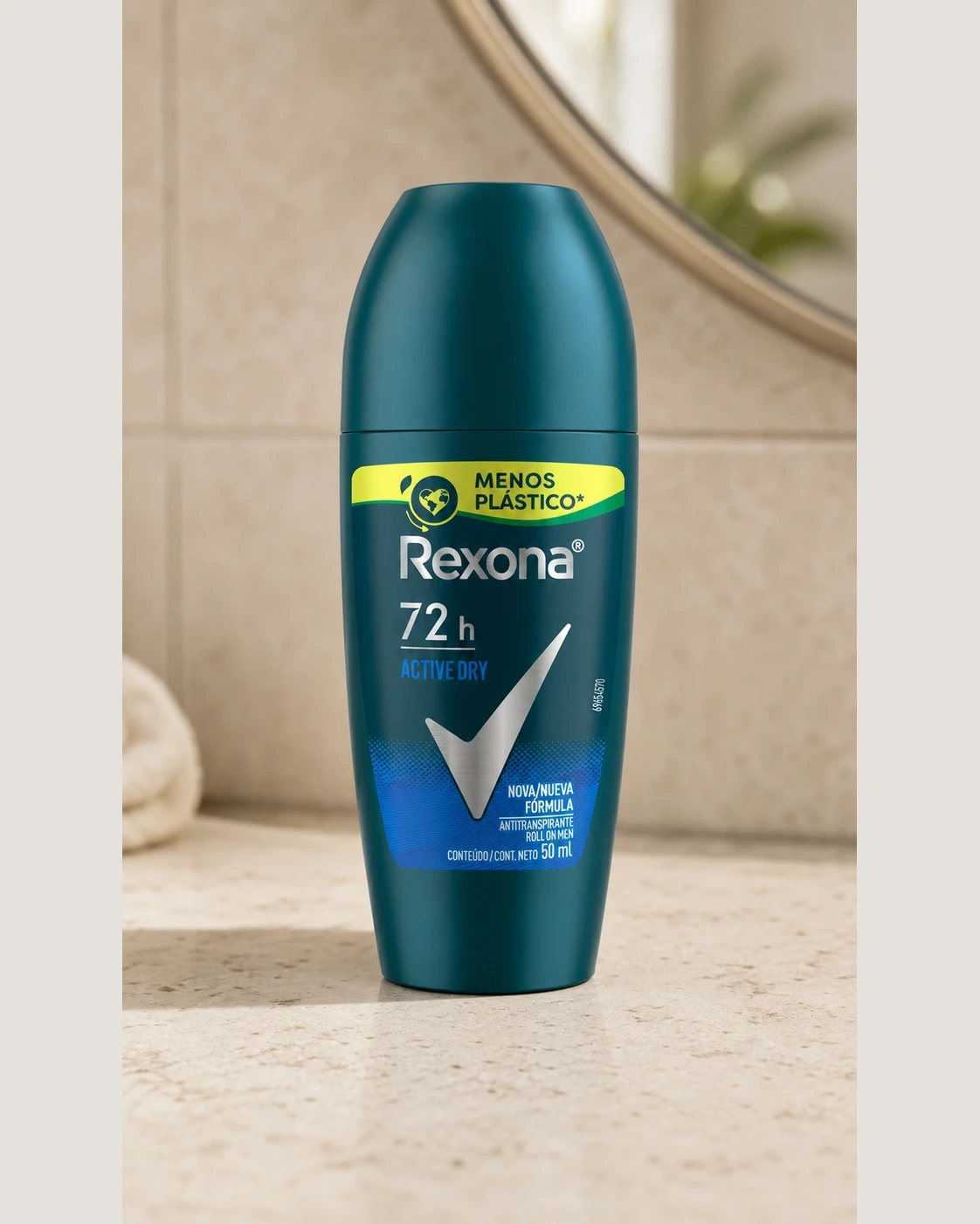 Rexona Desodorante Antitranspirante Roll-On Active Dry 50ml
