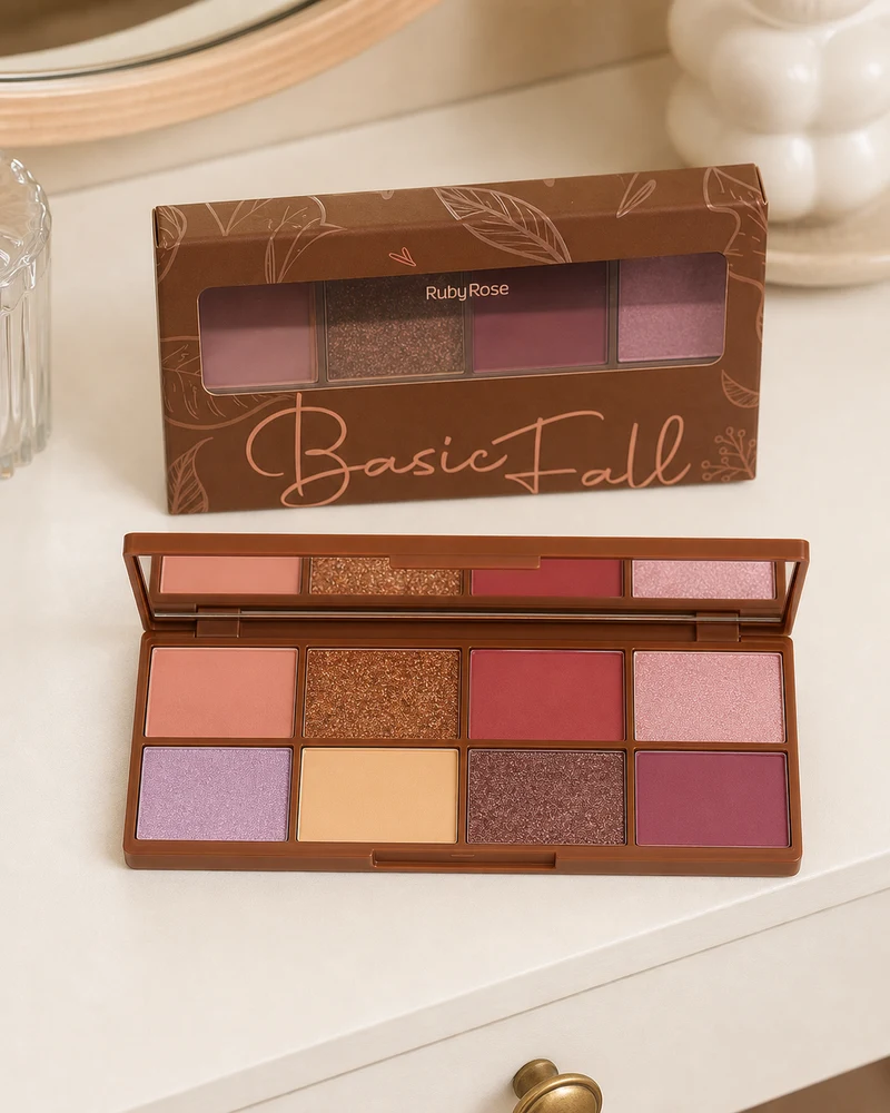 Ruby Rose Ruby Rose Paleta de Sombras Basic Fall HBF527