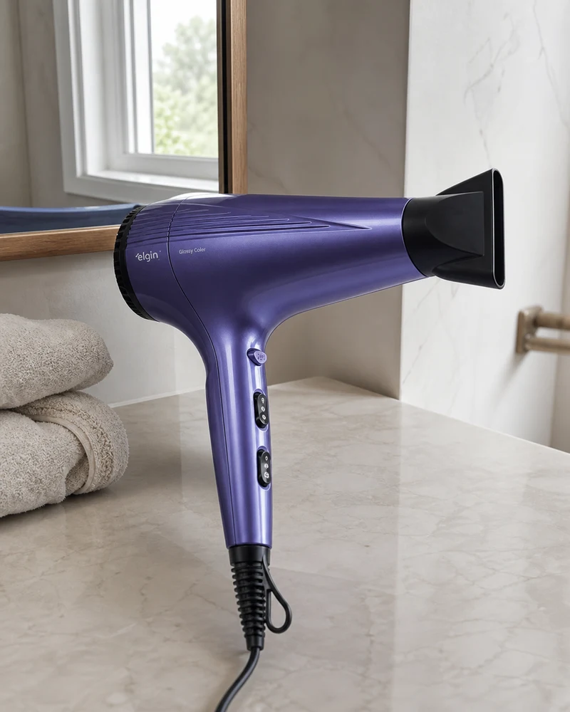 Elgin Secador Elgin Glossy Color 2000W Tourmaline Íon 220V