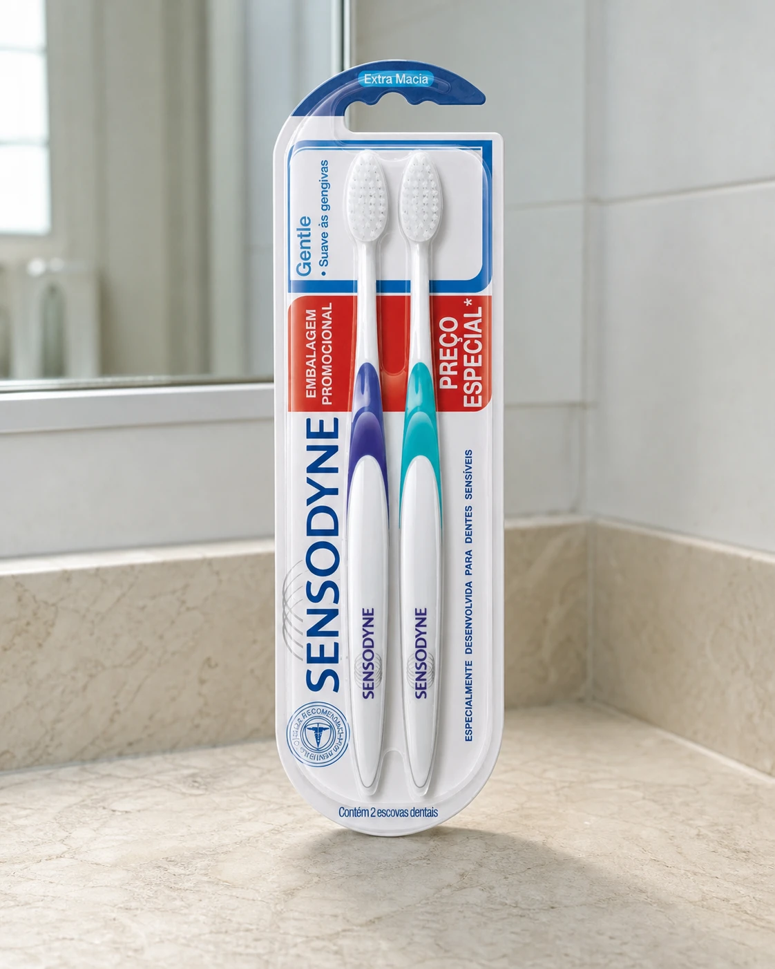 Sensodyne Escova Dental Extra Macia Gentle (2 unidades)