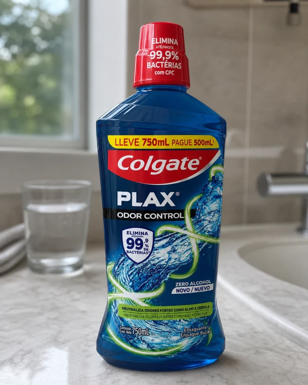 Colgate Plax Odor Control Zero Álcool 750ml - Comparativo de preços e especificações no Tá Comparado