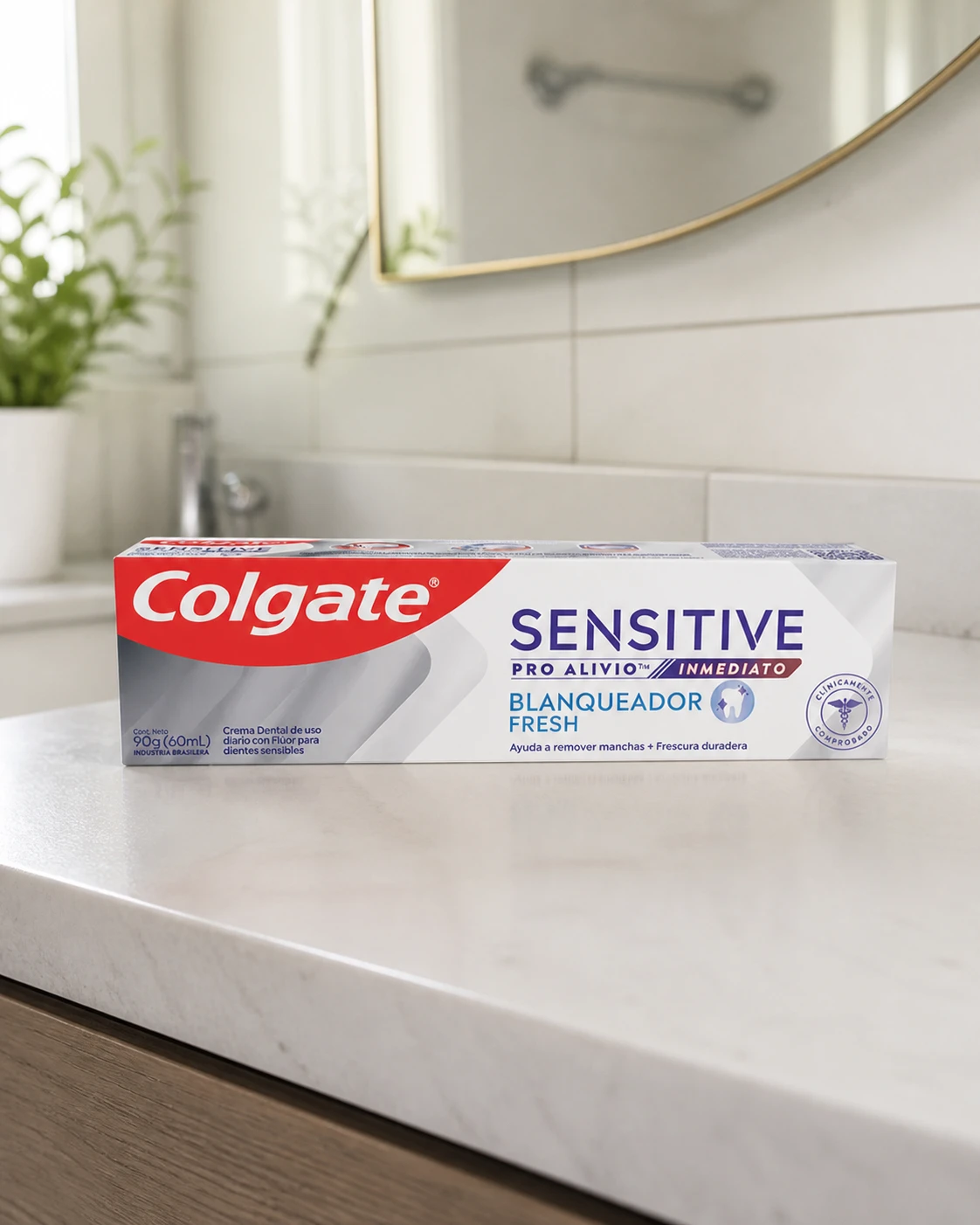 Creme Dental Sensitive Pro-Alívio Branqueador 90g - Comparativo de preços e especificações no Tá Comparado
