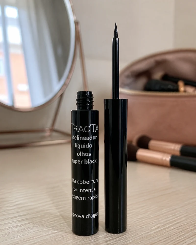 Tracta Delineador Líquido Super Black à prova d'água