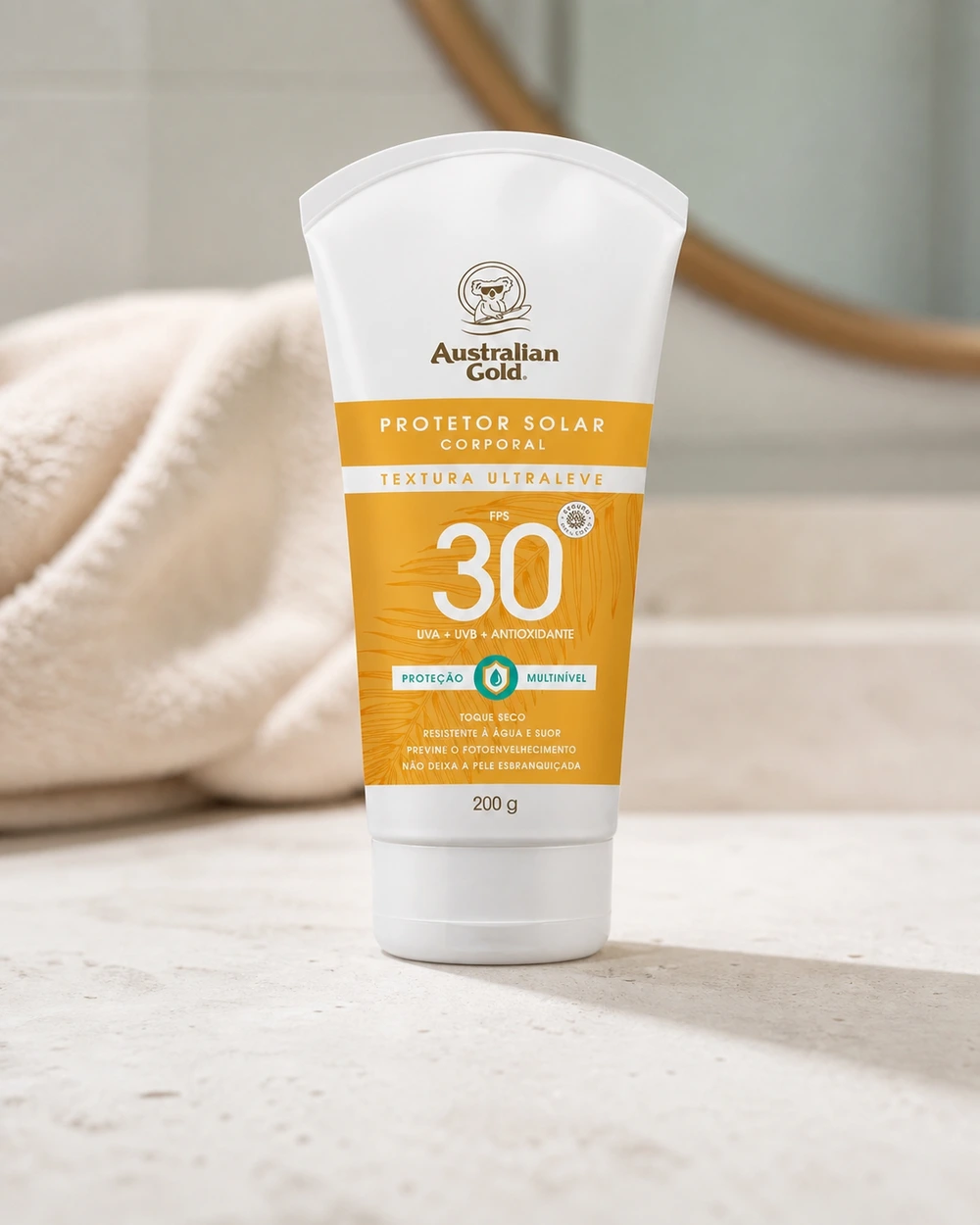 Australian Gold Australian Gold Protetor Solar Corporal Gel Creme FPS 30, 200g
