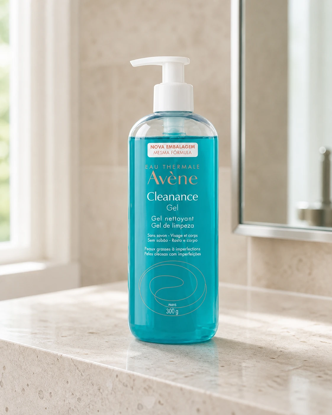 Avène Cleanance Gel de Limpeza Facial 300g