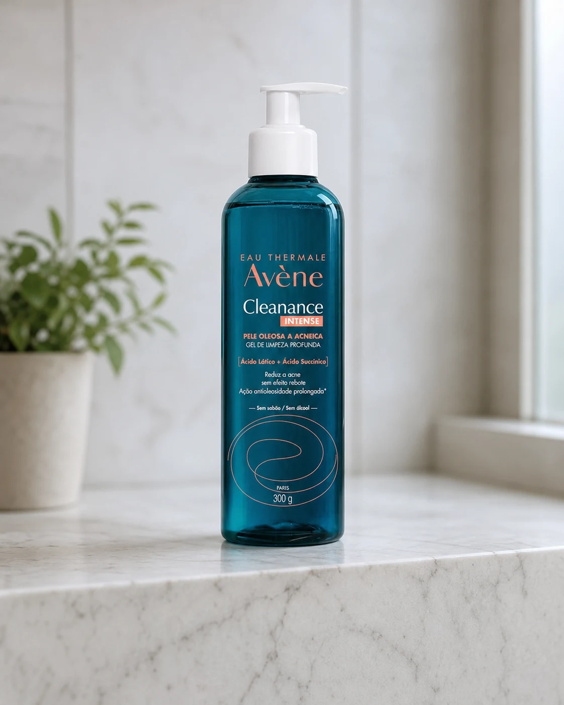 Avène Avène Cleanance Gel de Limpeza Facial Purificante com Monolaurina, Zinco e Água Termal, 300g