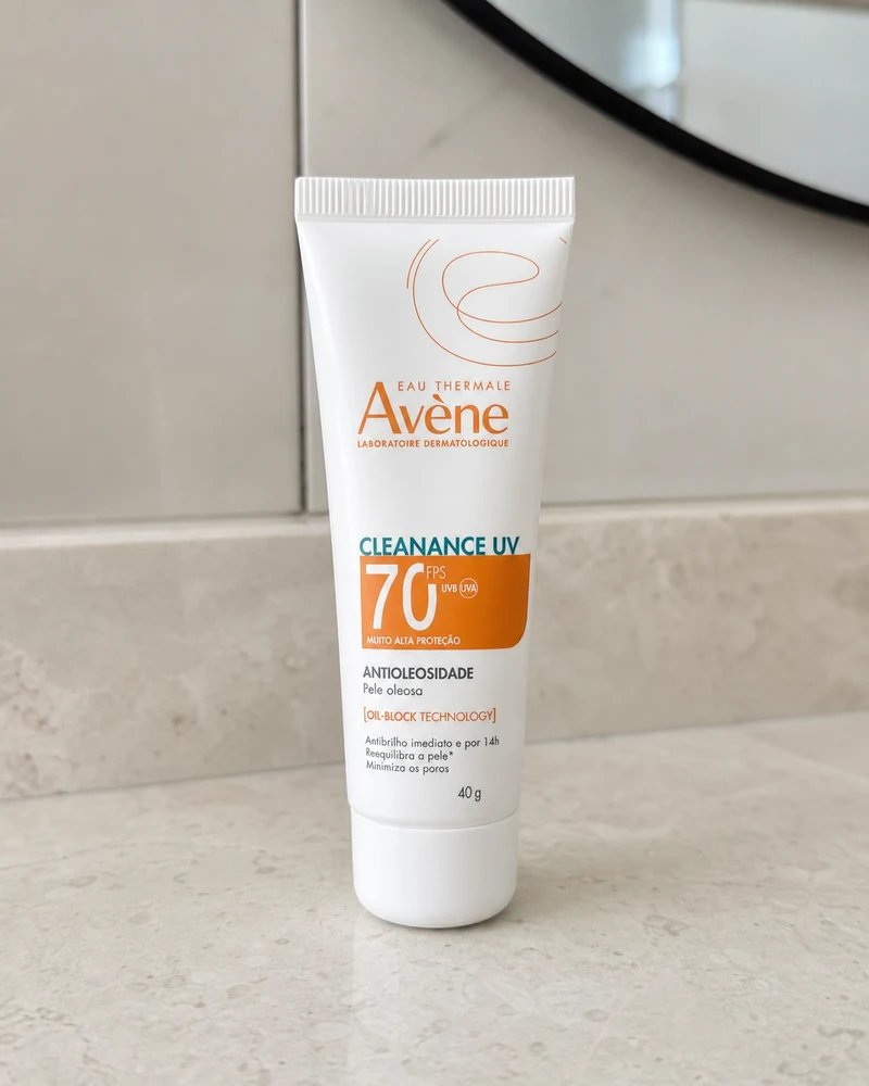 Avène Avène Cleanance UV Protetor Solar Facial Antioleosidade FPS 70 Oil-Block, 40g