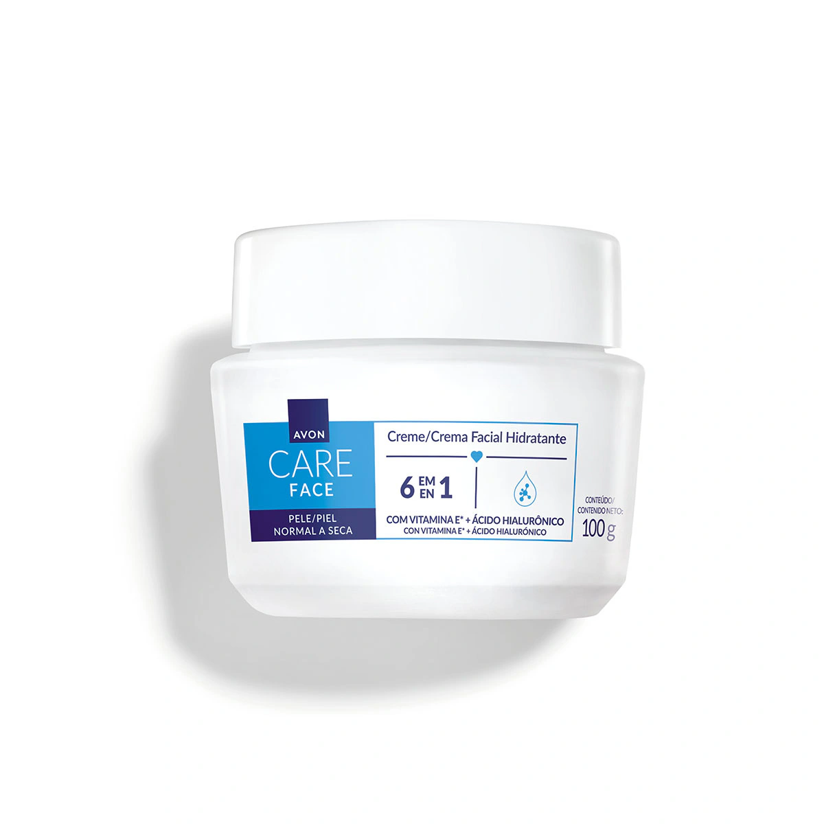 Avon Avon Care Creme Facial Hidratante 6 em 1 Normal a Seca 100g