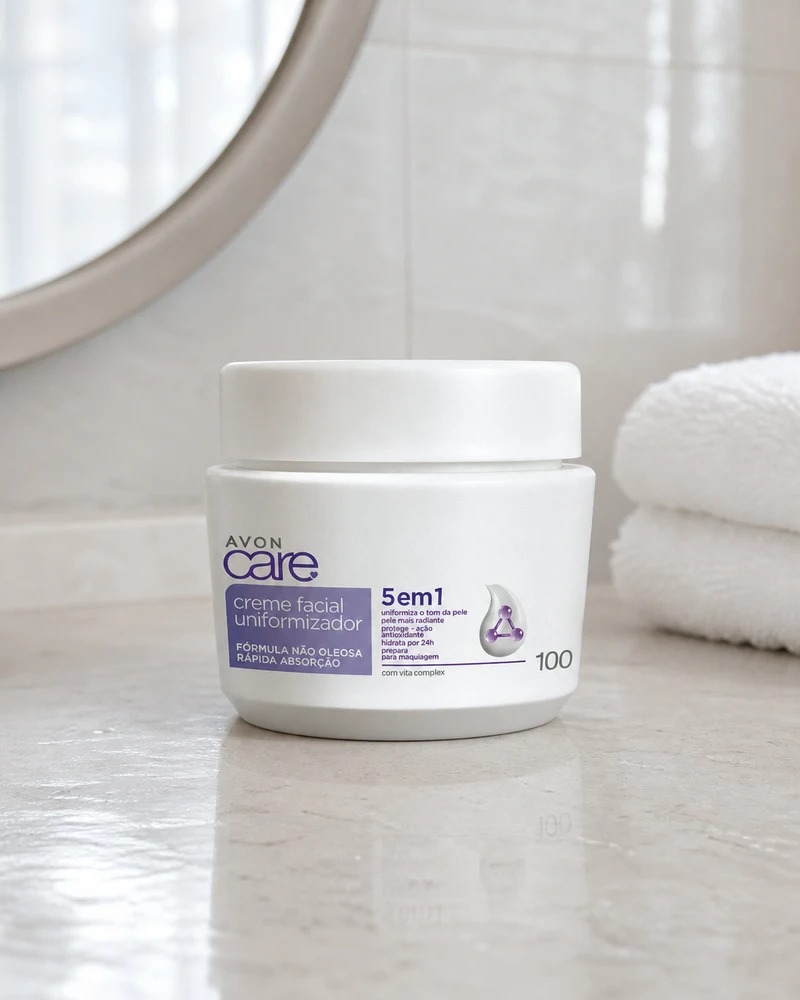 Avon Avon Care Creme Facial Uniformizador de Tom 5 em 1 100g