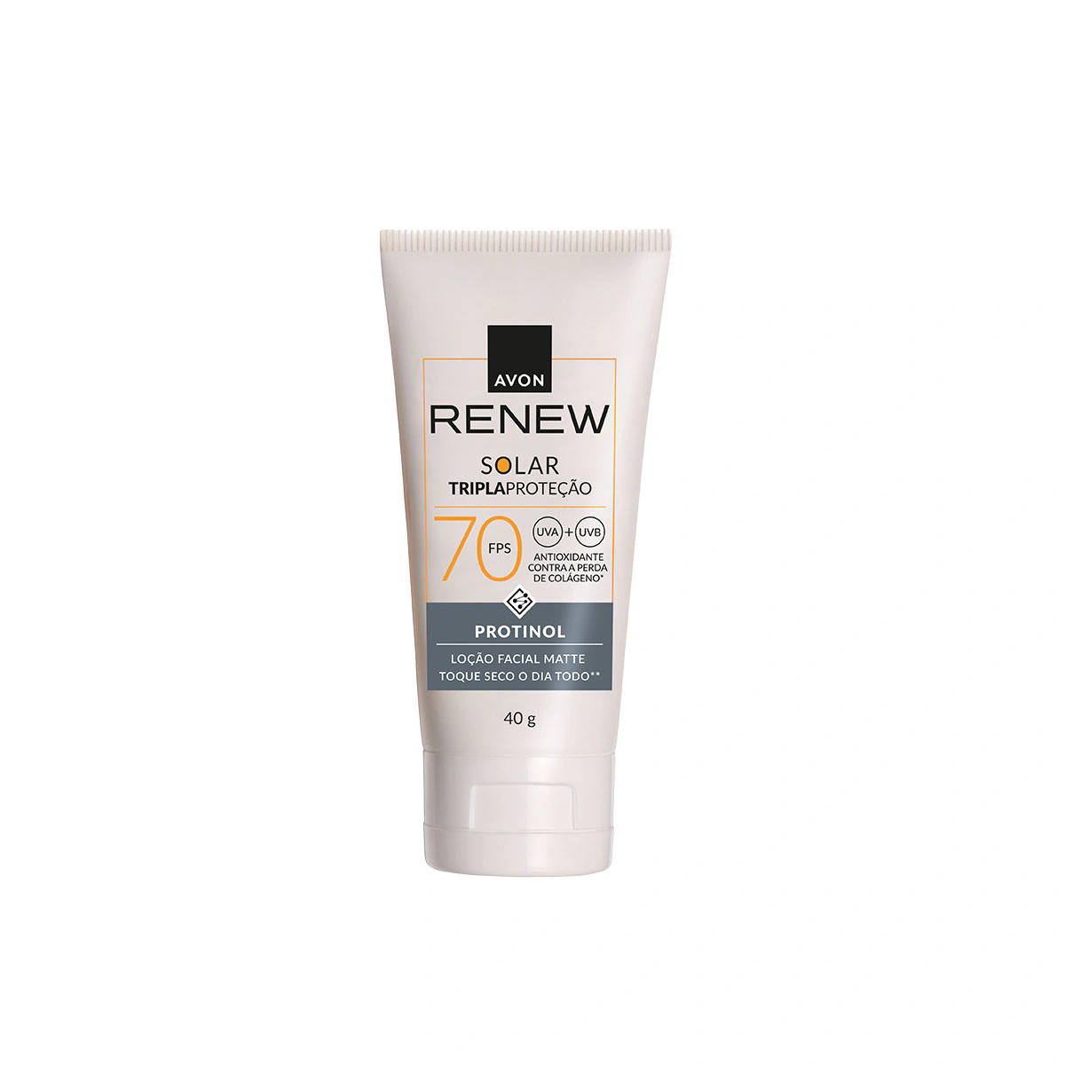 Avon Avon Renew Protetor Solar Facial FPS 70 com Protinol 40g