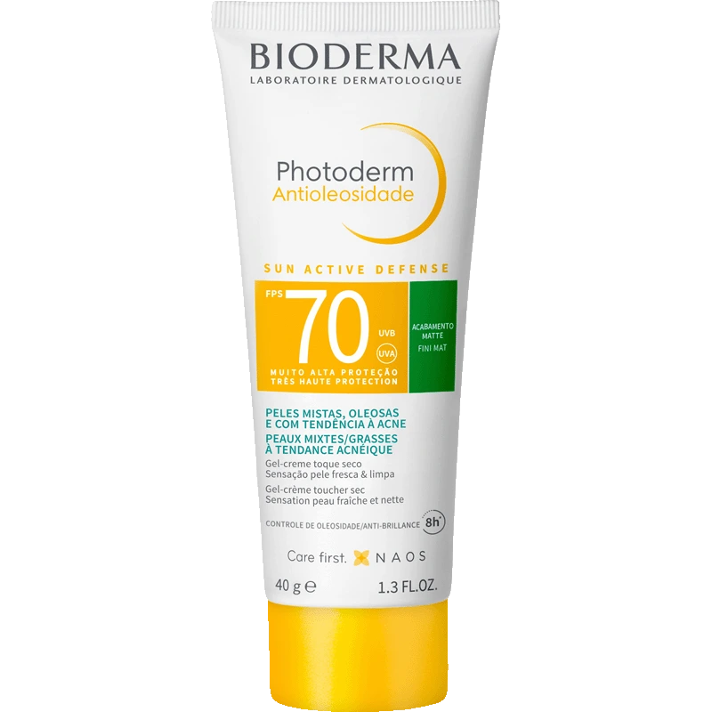 Bioderma Bioderma Photoderm Antioleosidade FPS 70 Sem Cor, 40g