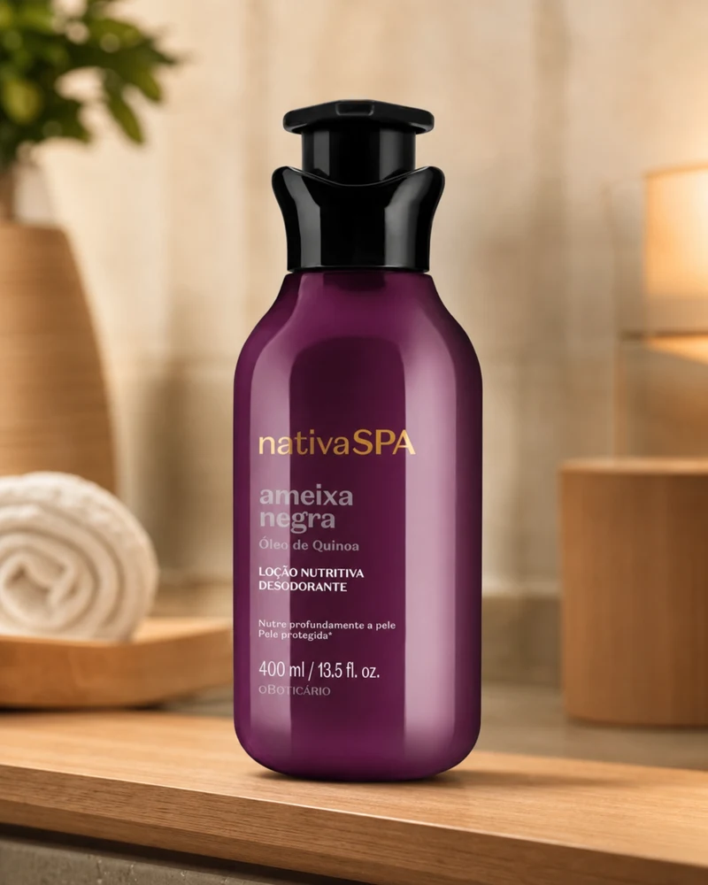 O Boticário O Boticário Nativa SPA Loção Hidratante Corporal Ameixa Negra 400ml
