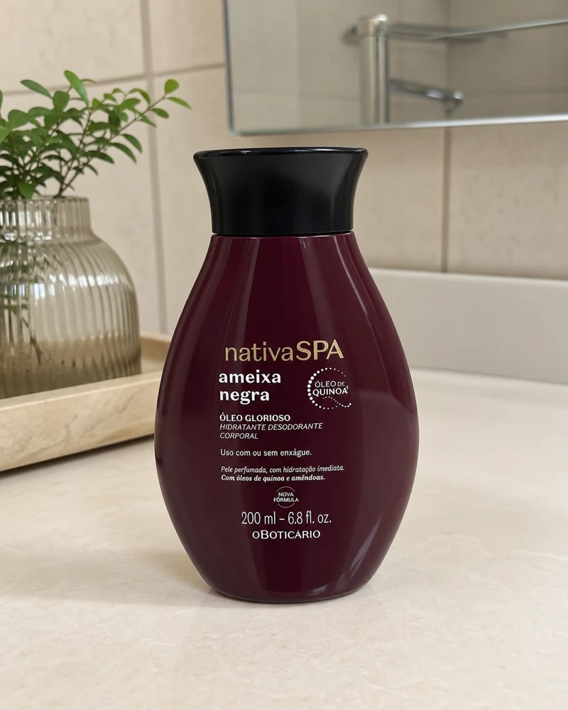 O Boticário O Boticário Óleo Hidratante Corporal Nativa SPA Ameixa Negra 200ml