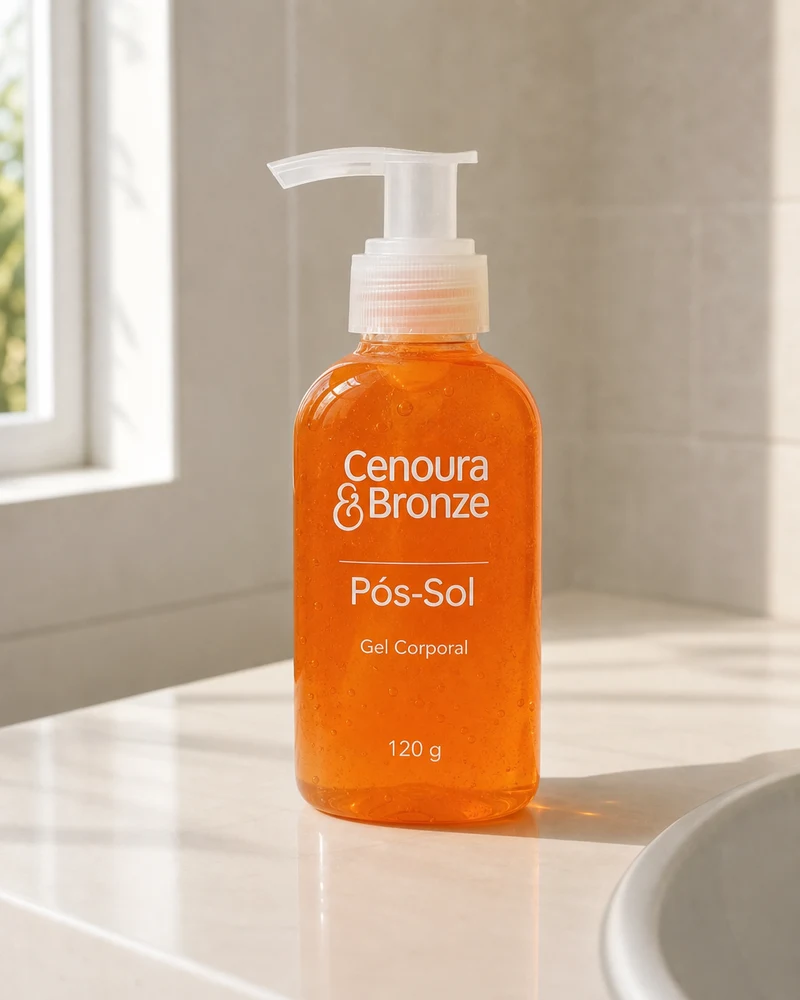 Cenoura & Bronze Gel Pós-Sol Corporal Cenoura & Bronze