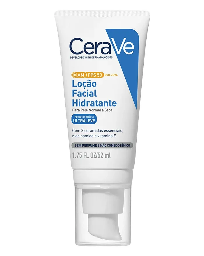 CeraVe Loção Facial Hidratante AM FPS 50