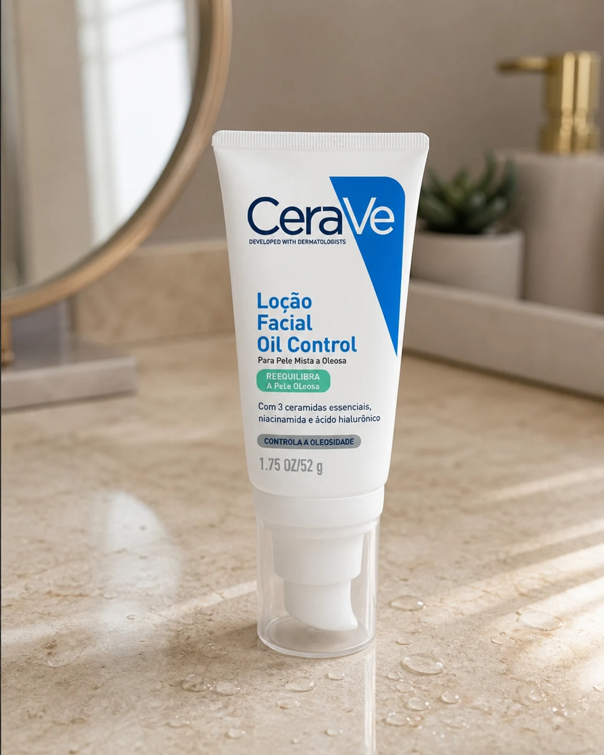 CeraVe Loção Facial Hidratante Oil Control