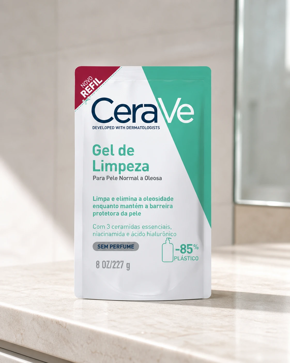 CeraVe Refil Gel de Limpeza Facial 227g
