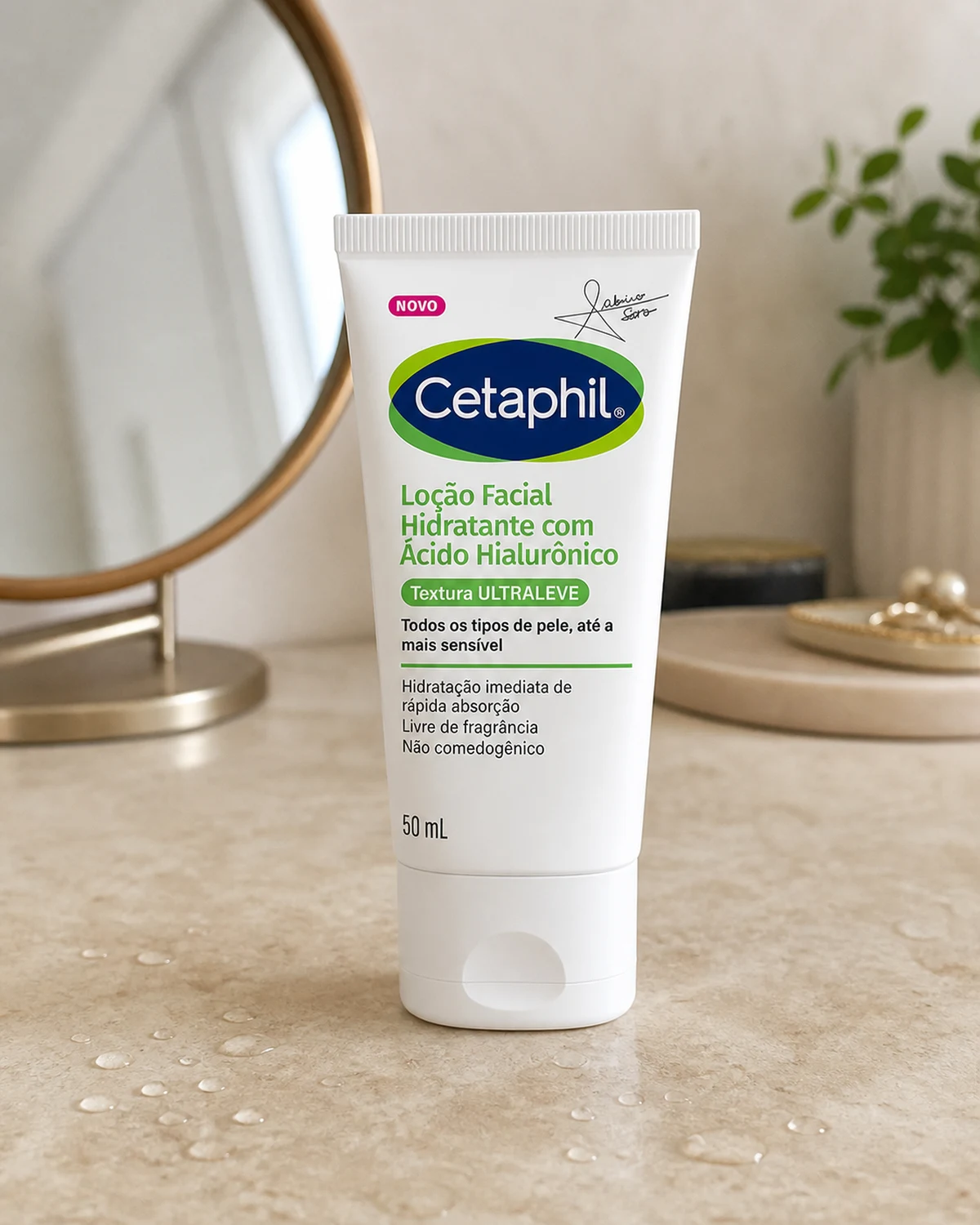 Cetaphil Loção Facial Hidratante com Ácido Hialurônico 50ml