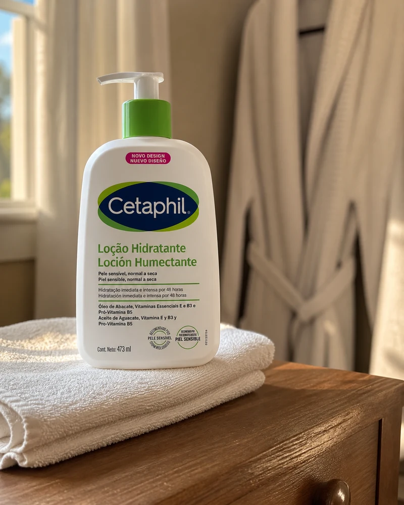 Cetaphil Loção Hidratante Corporal e Facial