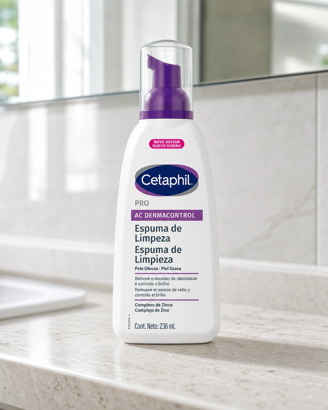 Cetaphil Espuma de Limpeza Facial Pro AC Control 236ml